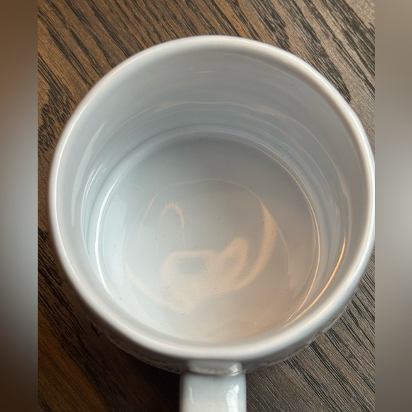 Starbucks Anniversary 2016 White Ceramic Mug with Gold mermaid scales EUC 10oz - Picture 5 of 5